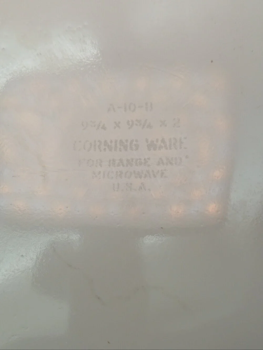 CorningWare Casserole Dish Blue Cornflower Pattern 2.5 Qt